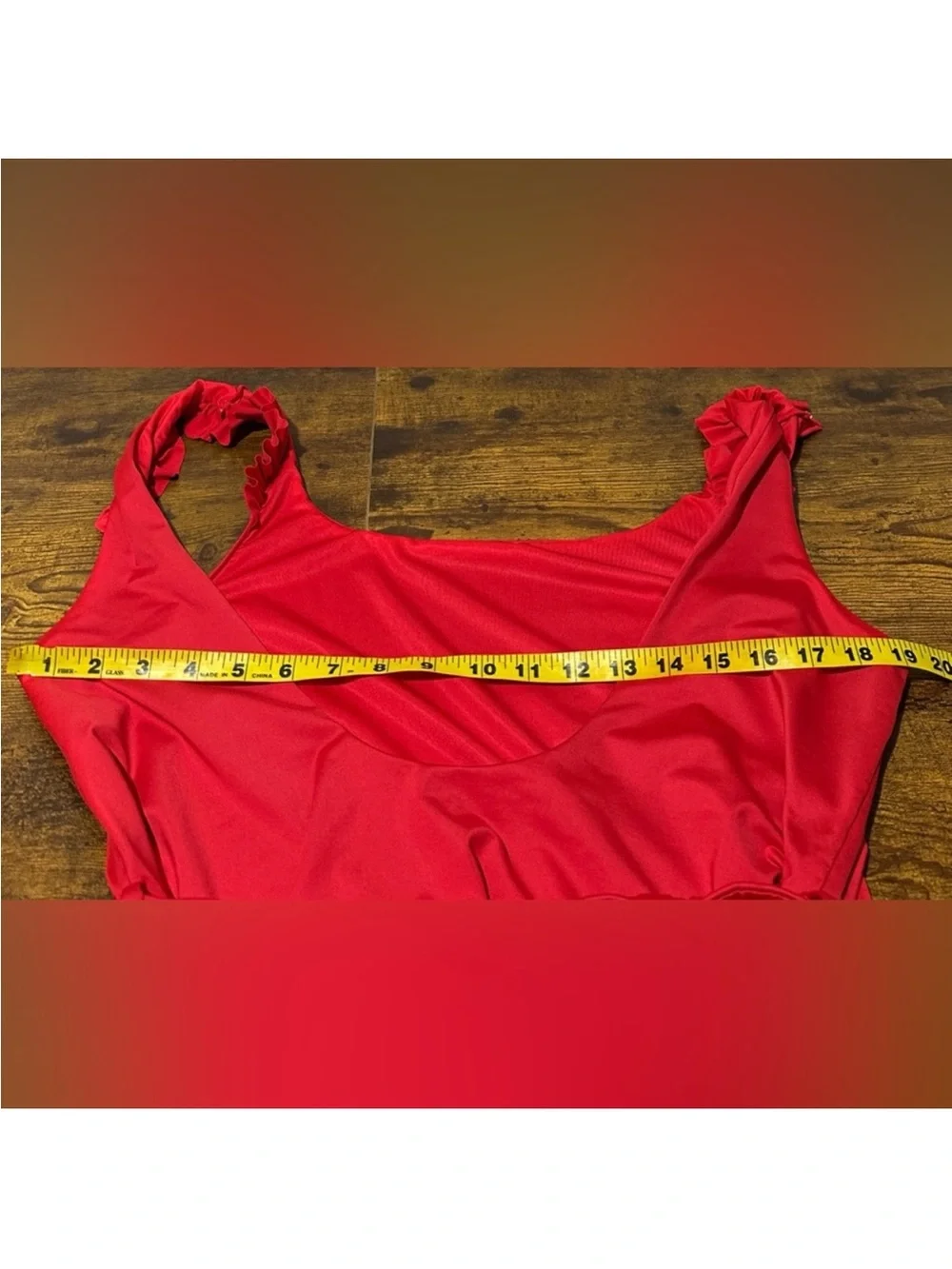 Agua Bendita Nicolette Voila Red Belt Swimsuit